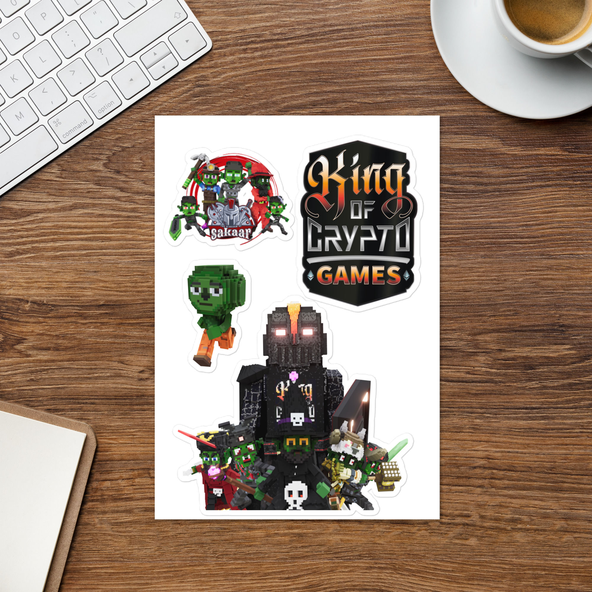 KOCGAMES Companion Pack – Sticker Sheet