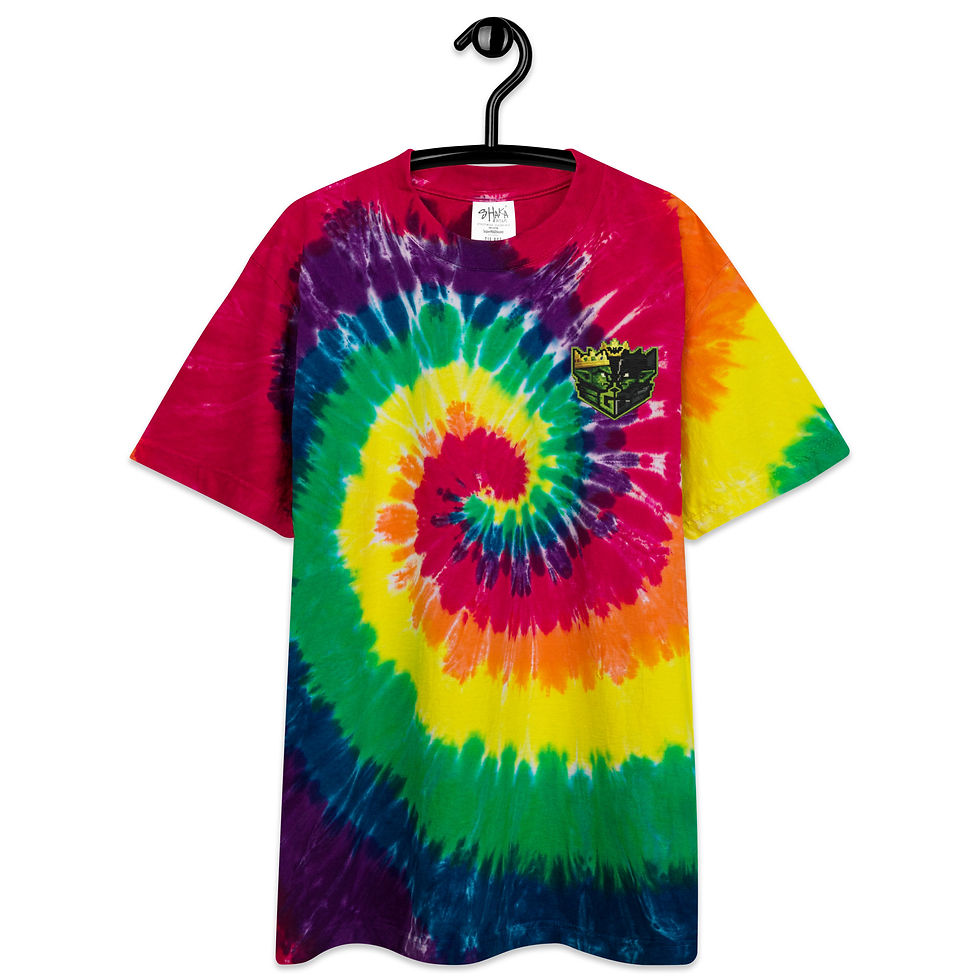 Thumbnail: KOC Games Founder Pack — Goblin Gang Logo Oversized Tie-Dye Tee