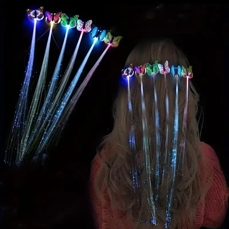 Butterfly LED Hair Extensions