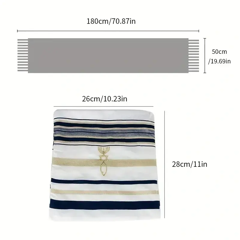 Thumbnail: Christian/Messianic Jew Prayer Shawl