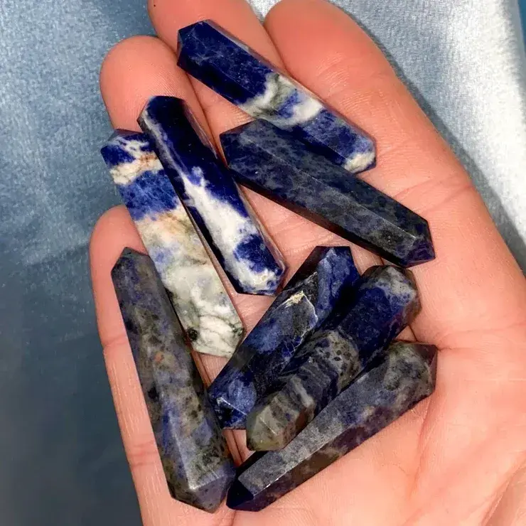 Sodalite Point - Double Termination