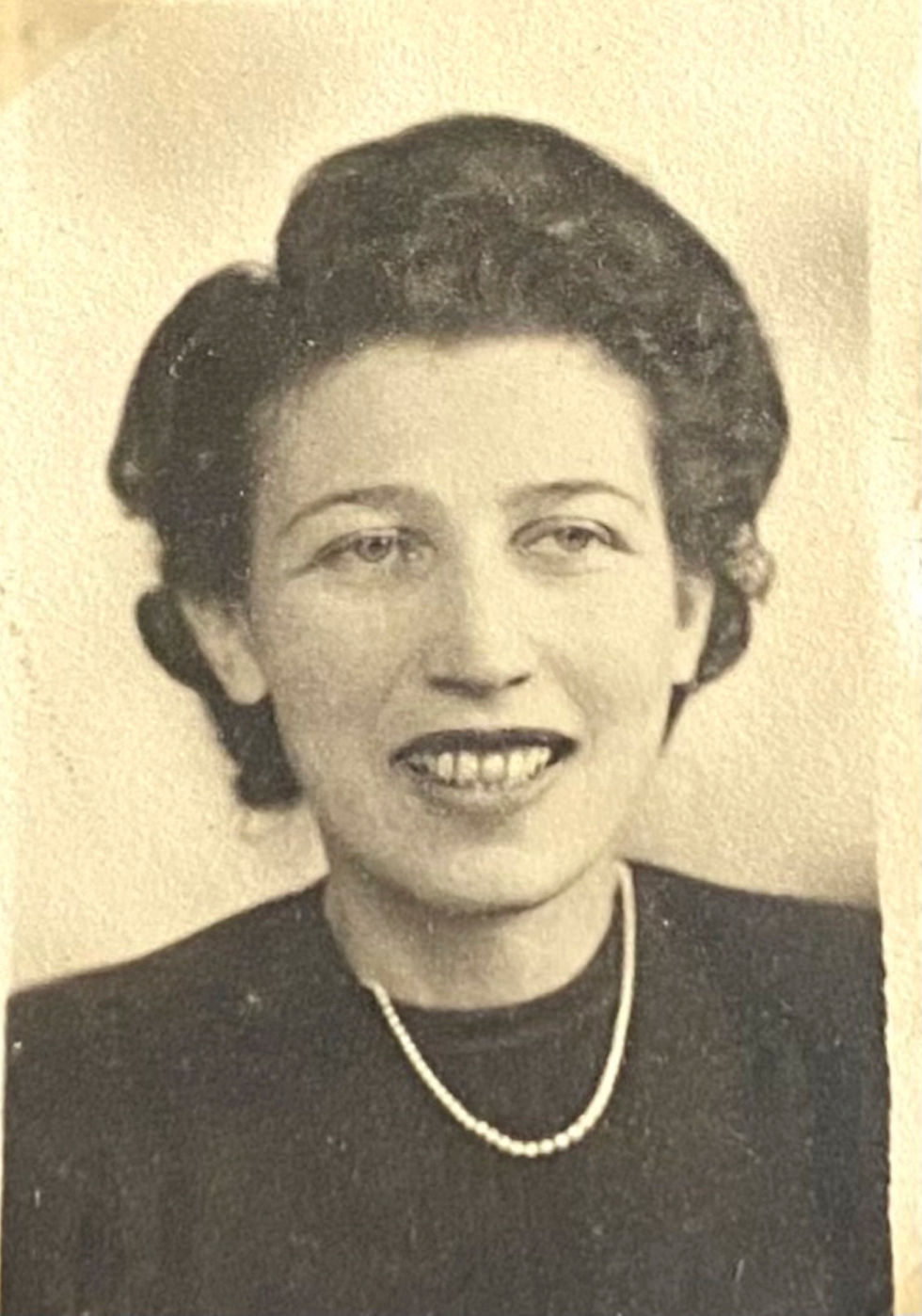 My father's sister Olga in England