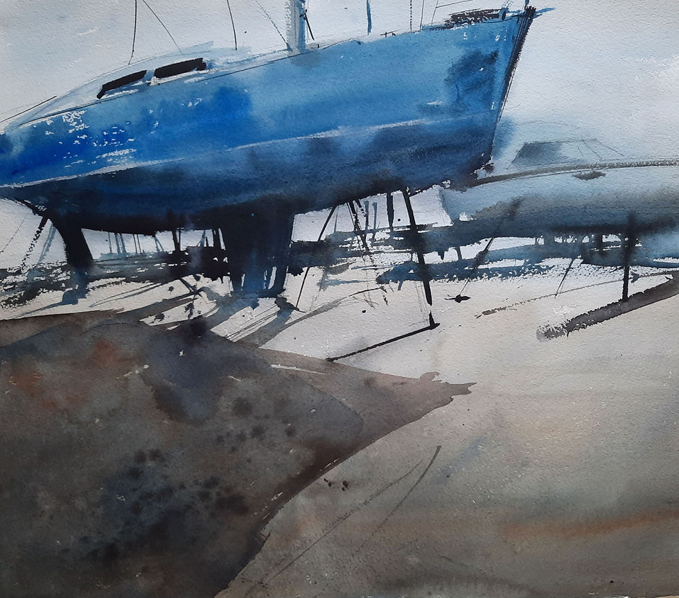 26- Velero en seco II