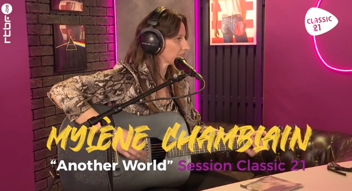 Mylène Chamblain en session acoustique live sur Classic 21 - Titre: "Another World"