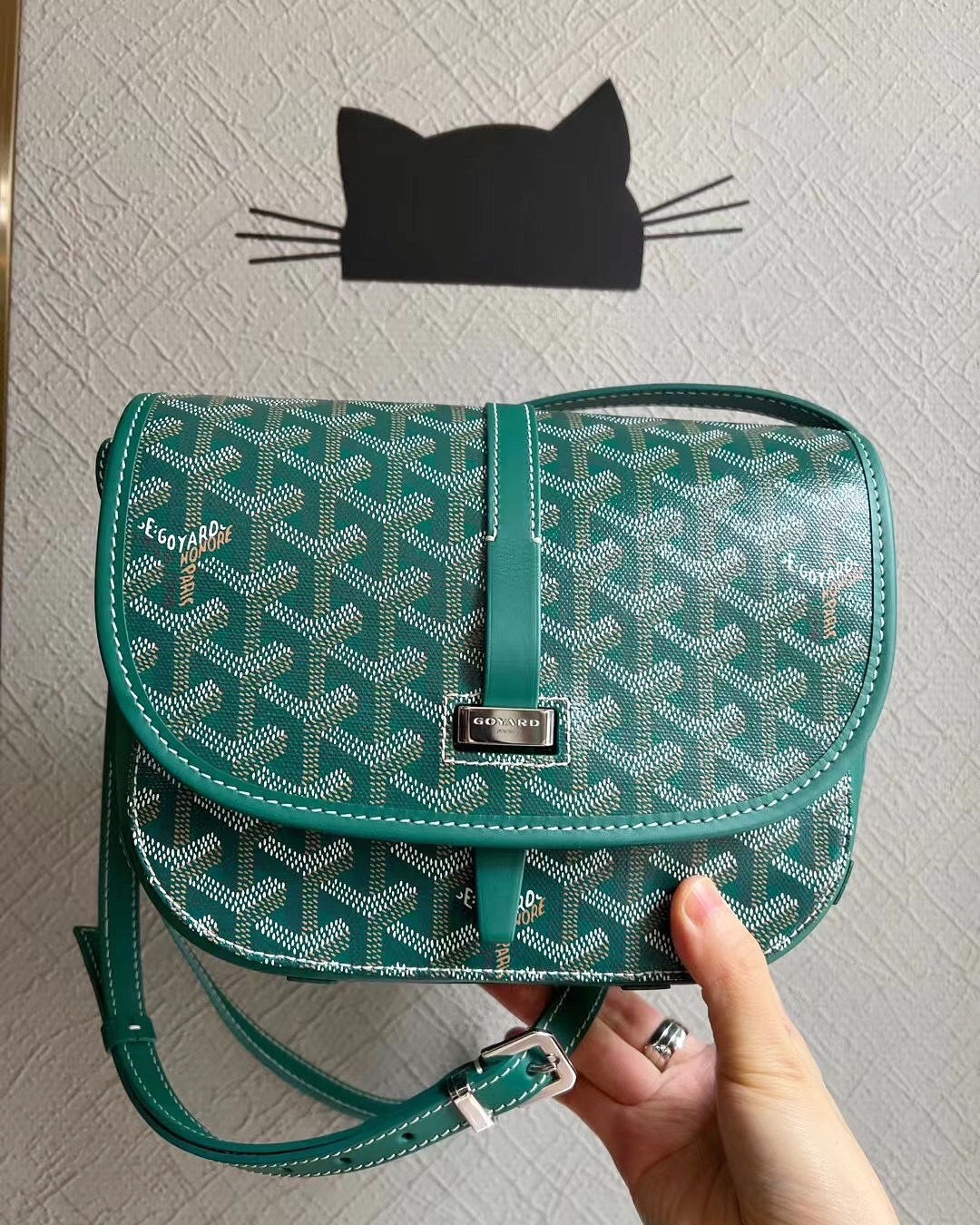 고야드 벨베데레 PM 사이즈