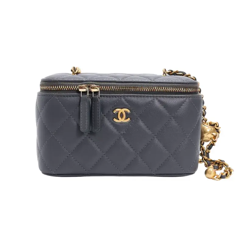 Chanel Gold Ball Vanity Case