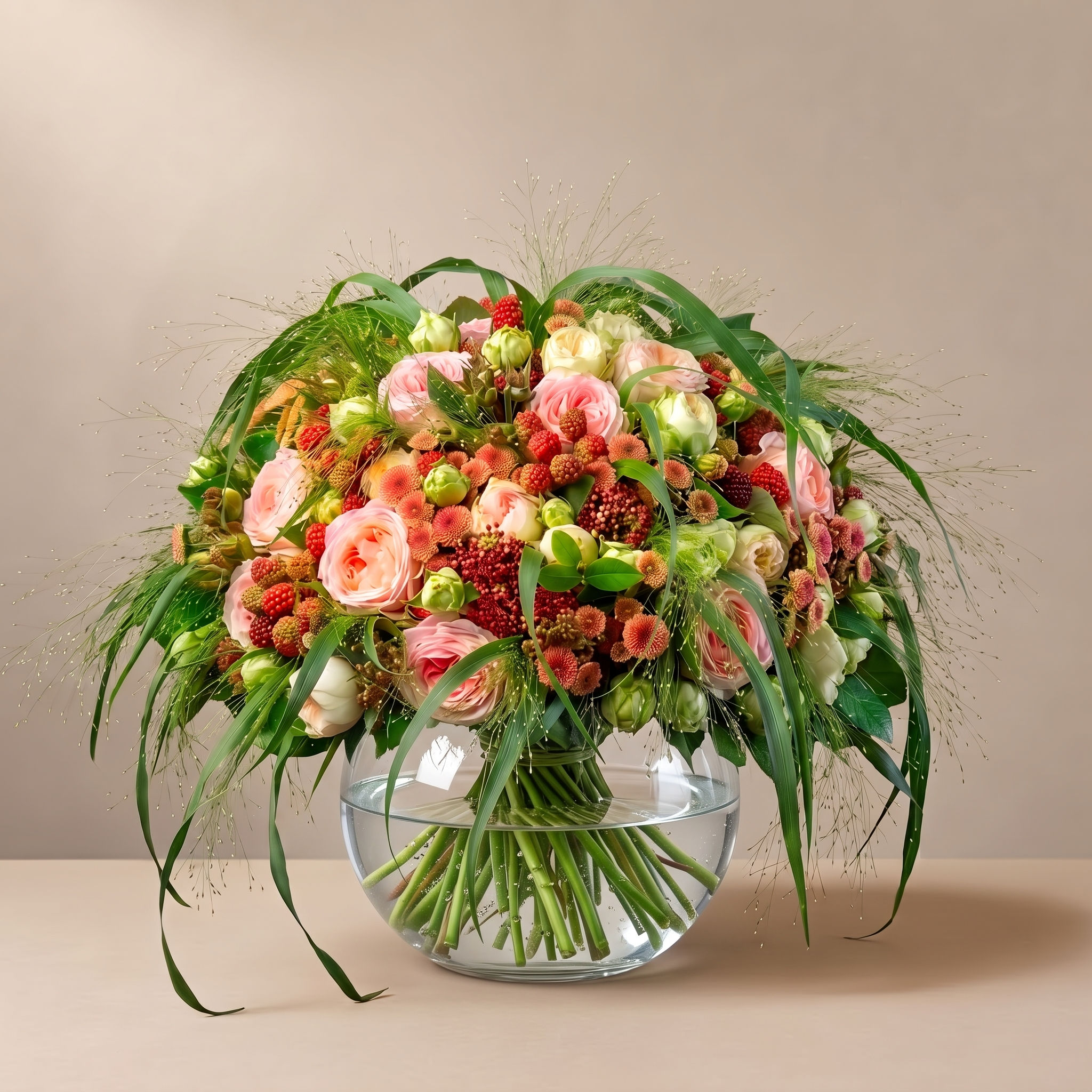 Pink and Terracotta Bouquet