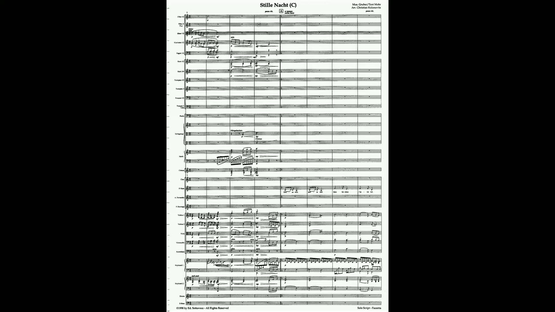 Stille Nacht (98) - Christmas in Vienna VI - P.Domingo-P.Kaas-A.Fernández
