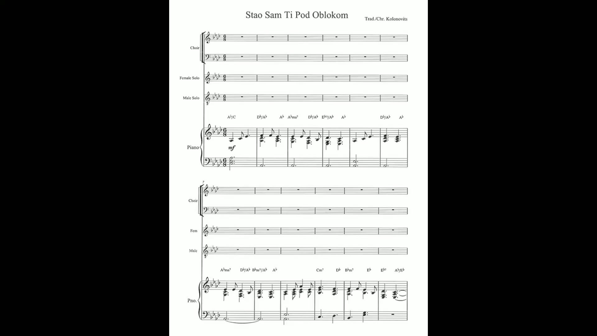 Stao Sam Ti Pod Oblokom - Musical Coming home