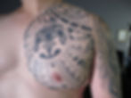 Polynesian tribal tattoo Marquesan tattoo chest sleeve tattoo cover-up The Rock tattoo west los angeles lakimii tattoo beverly hills luxury art
