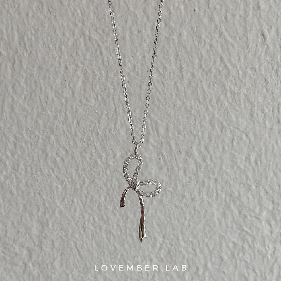 Thumbnail: Sandy Ribbon Necklace