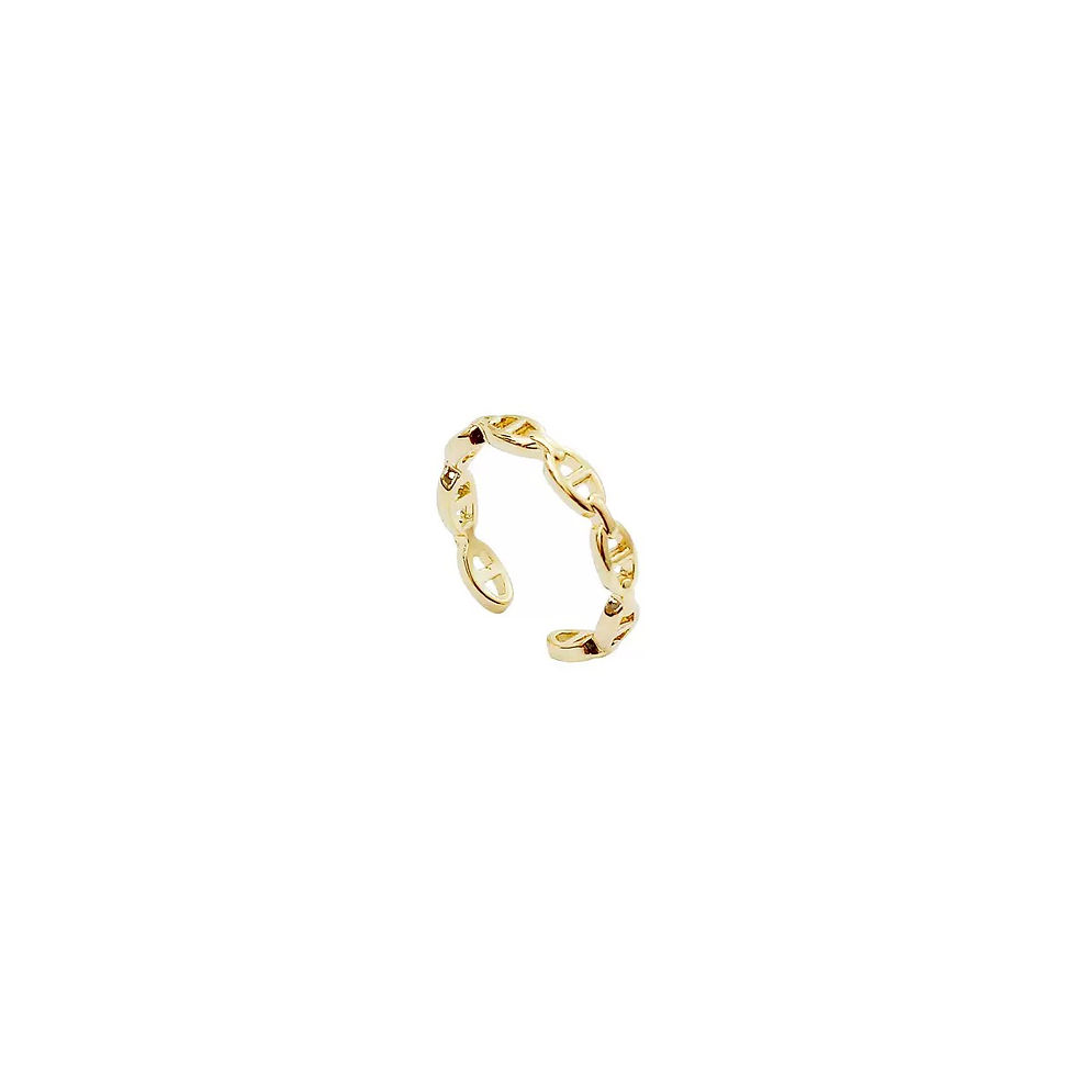 Thumbnail: Kylie Adjustable Ring (Gold)