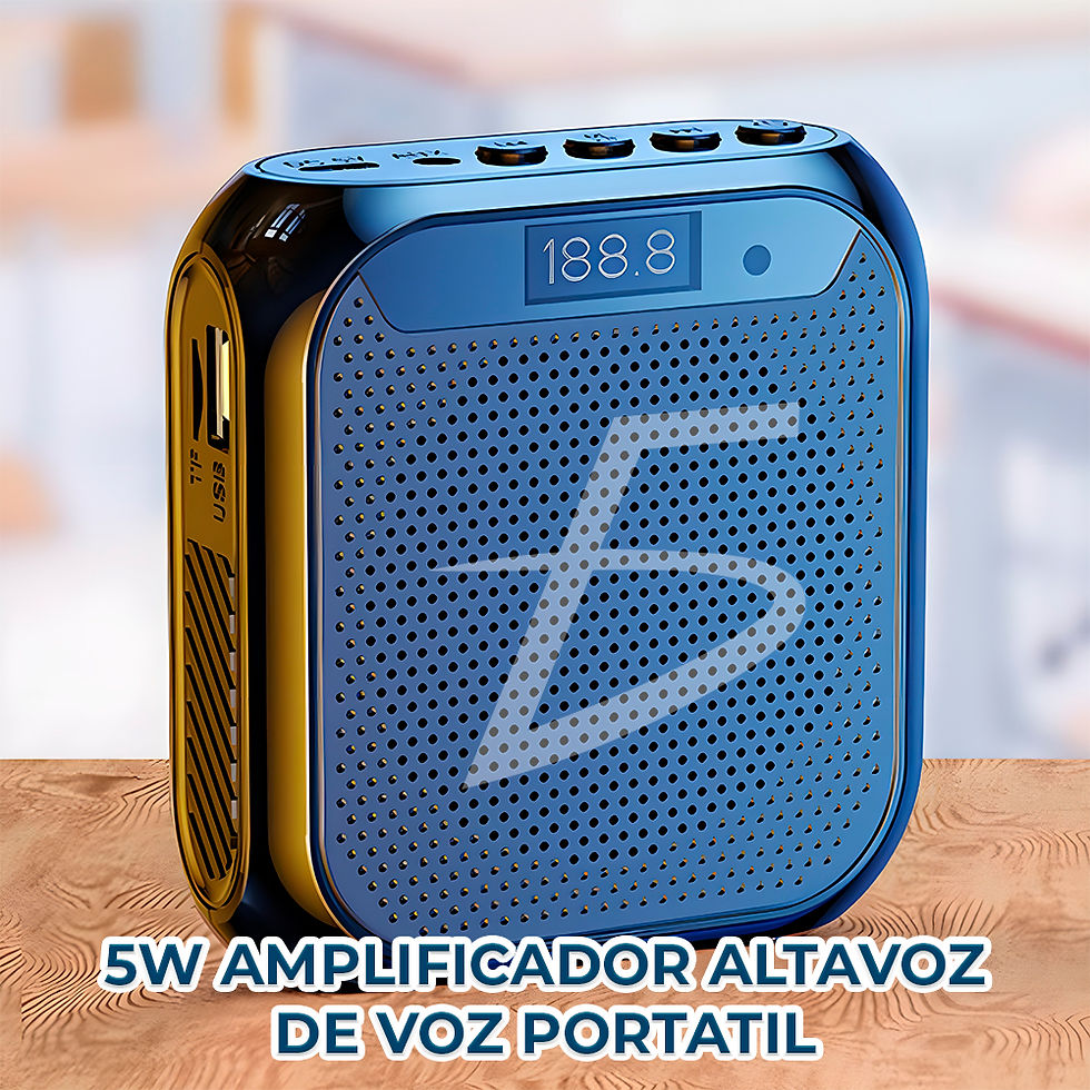 Mini Amplificador De Voz con Diadema con Micrófono Bluetooth con Lector de Tarj