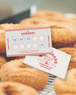 Washboard Loyalty Card Mockup