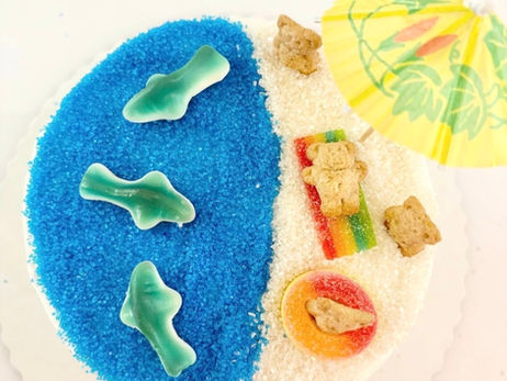 Beach Cake for Summer