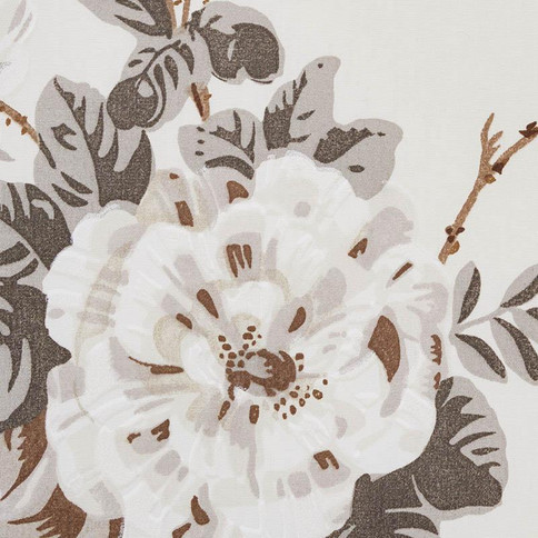 Betty Chintz Fabric Charcoal