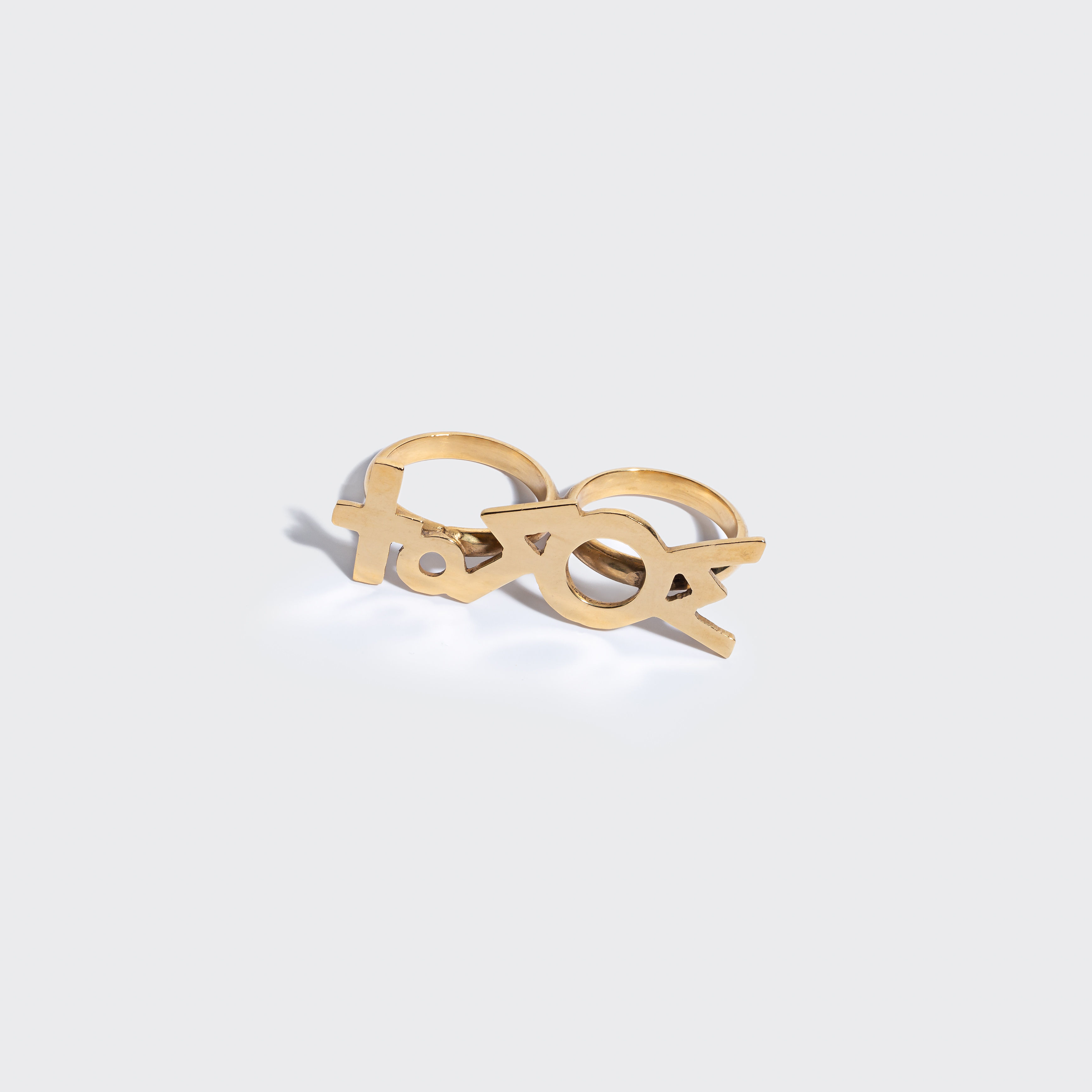 'LOVE' DOUBLE RING