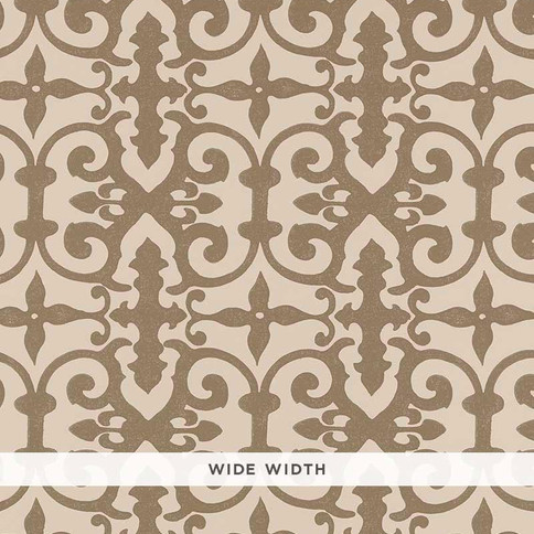 Veere Grenney Greig Ferne Park Wallcovering Wallpaper - Berber Brown