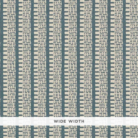 Kiosk Wallpaper Wallcovering Grenney Greig - Peacock Blue