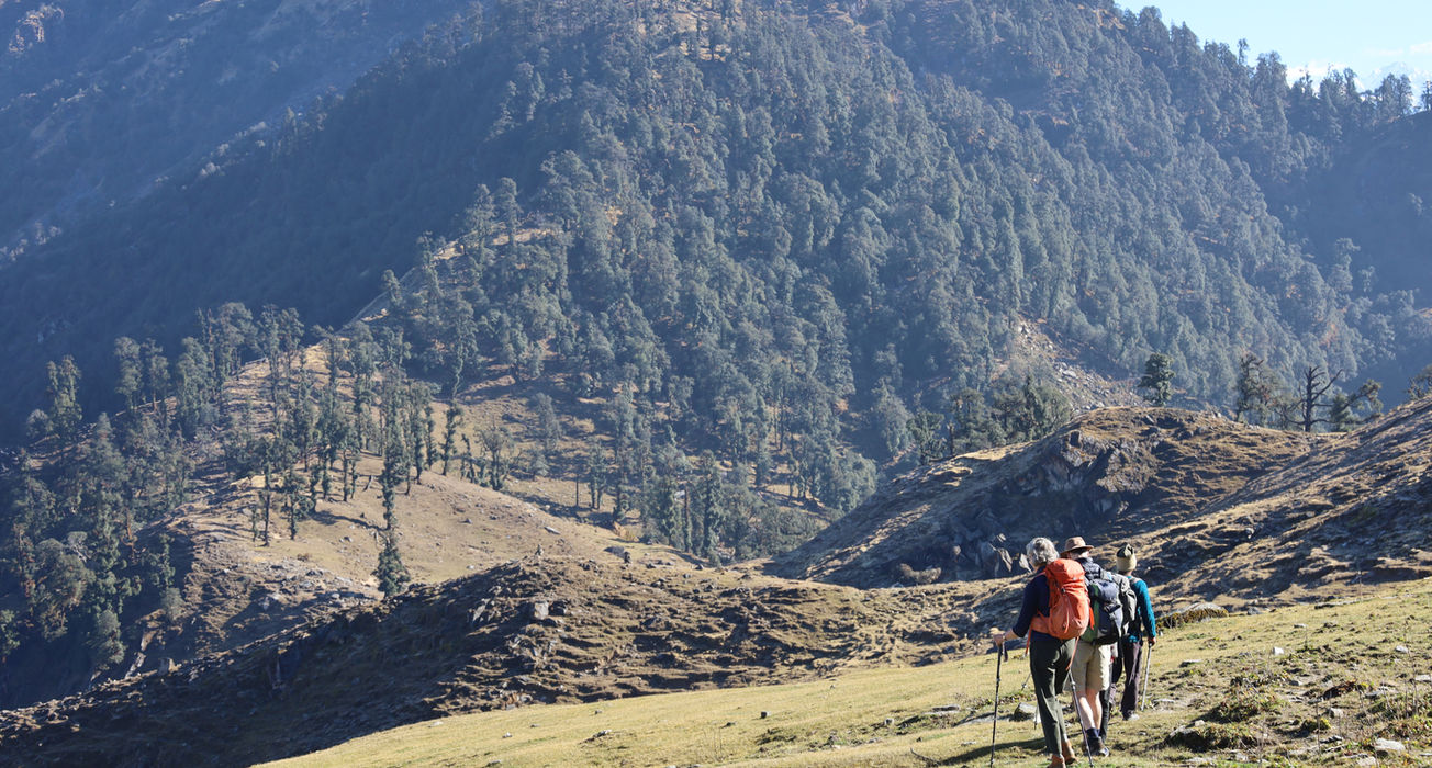 Shakti Kumaon walking 