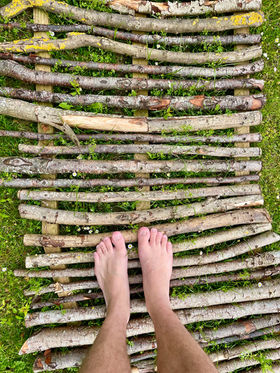 PAUS Barefoot walking trail and meadows