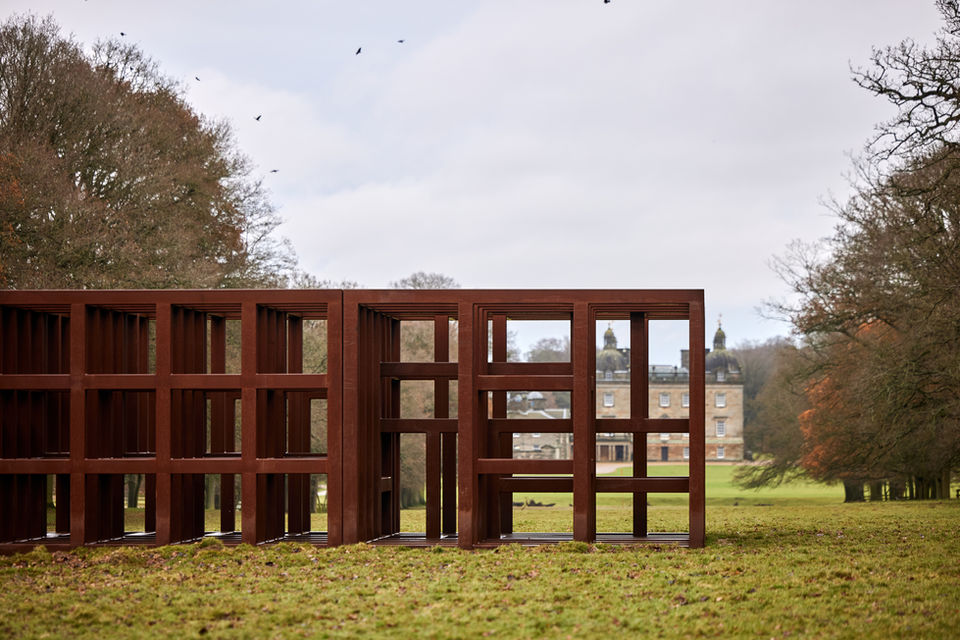 Sean Scully Outdoor Sculpture at Houghton Hall & Gardens 