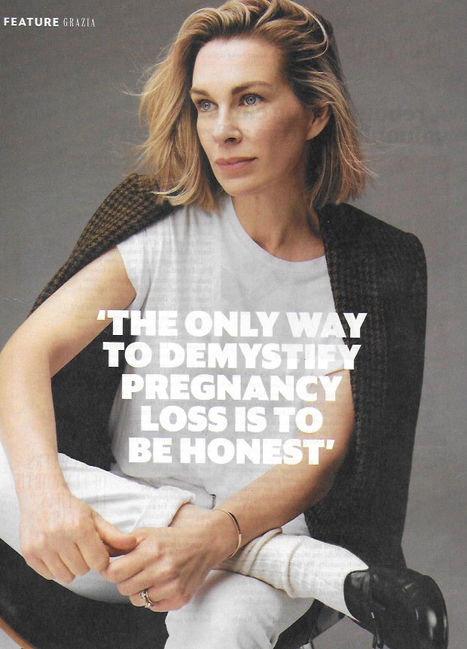 Grazia Pregnancy Loss Pippa Vosper