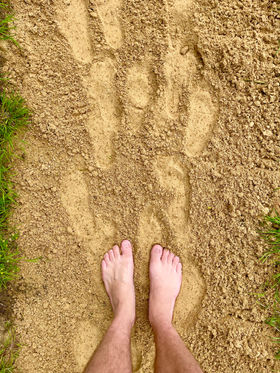 PAUS Barefoot walking trail and meadows