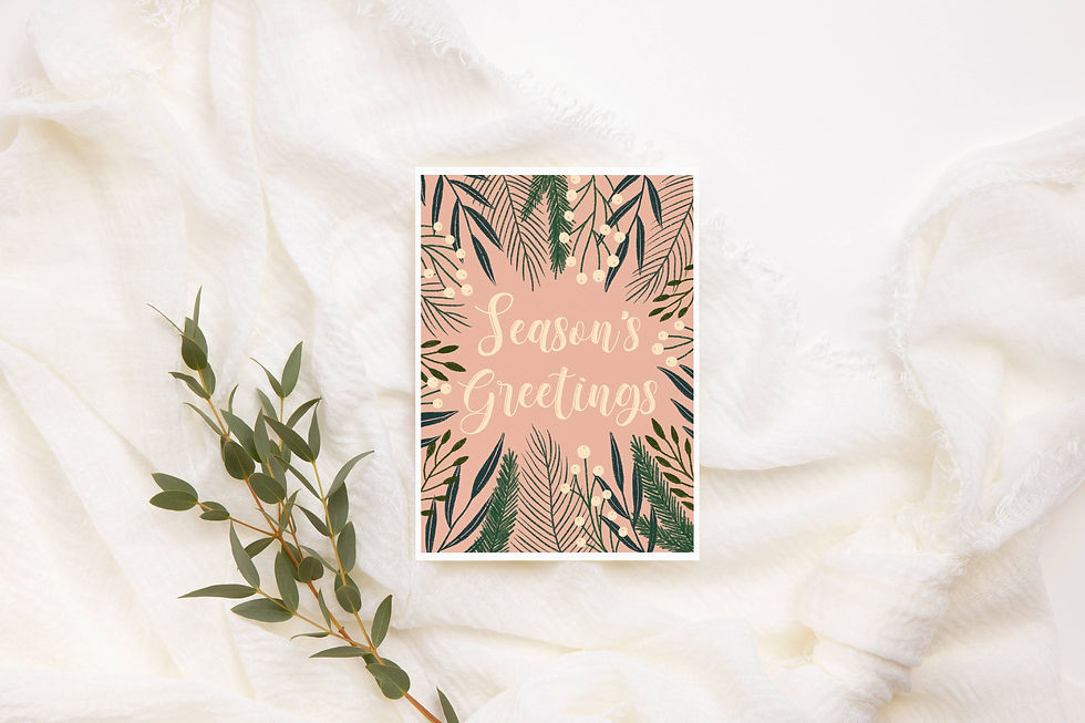 Thumbnail: Season's Greetings Card  |  Christmas Card