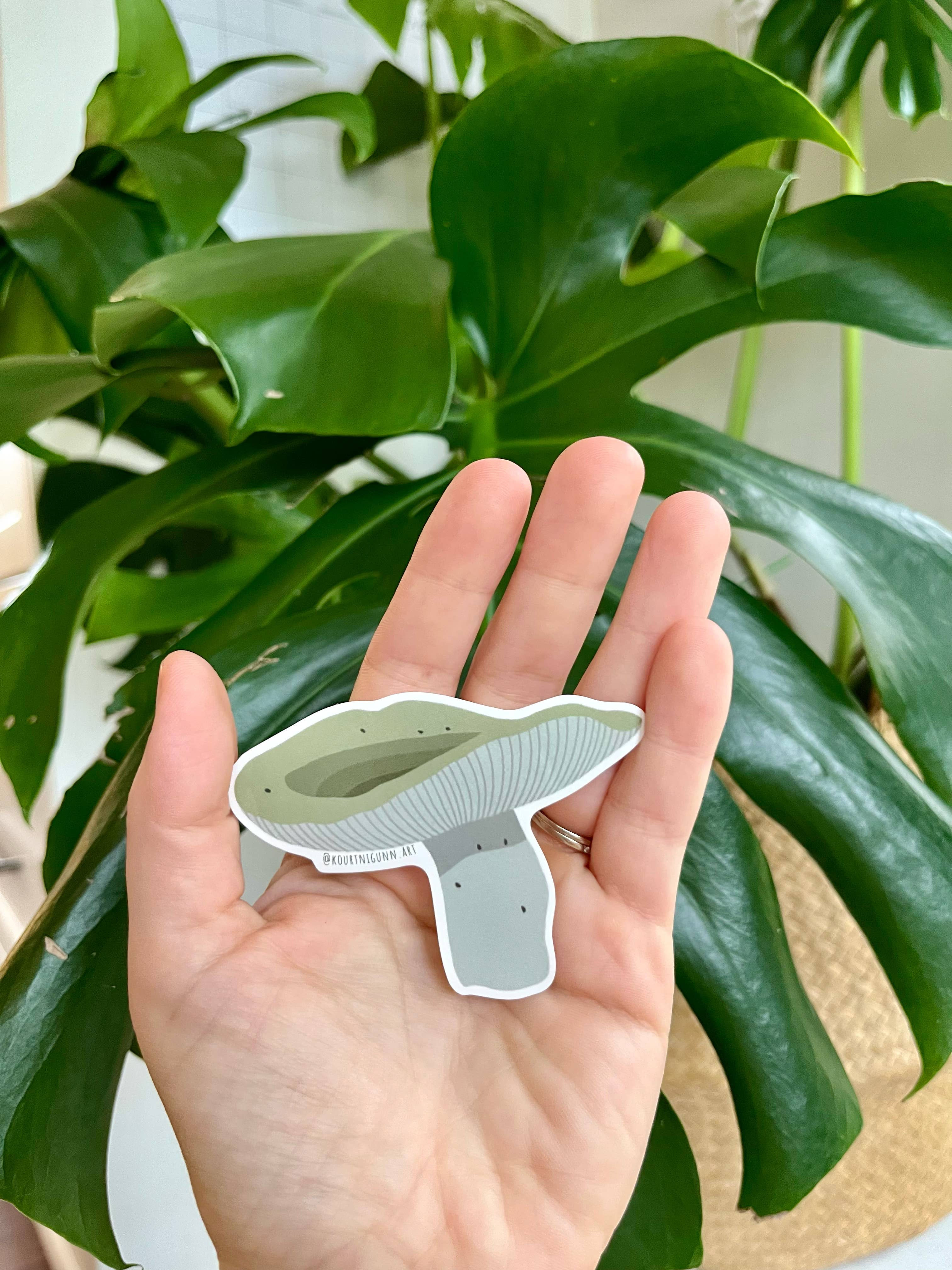 Mushroom Sticker | Die Cut Mushroom Sticker