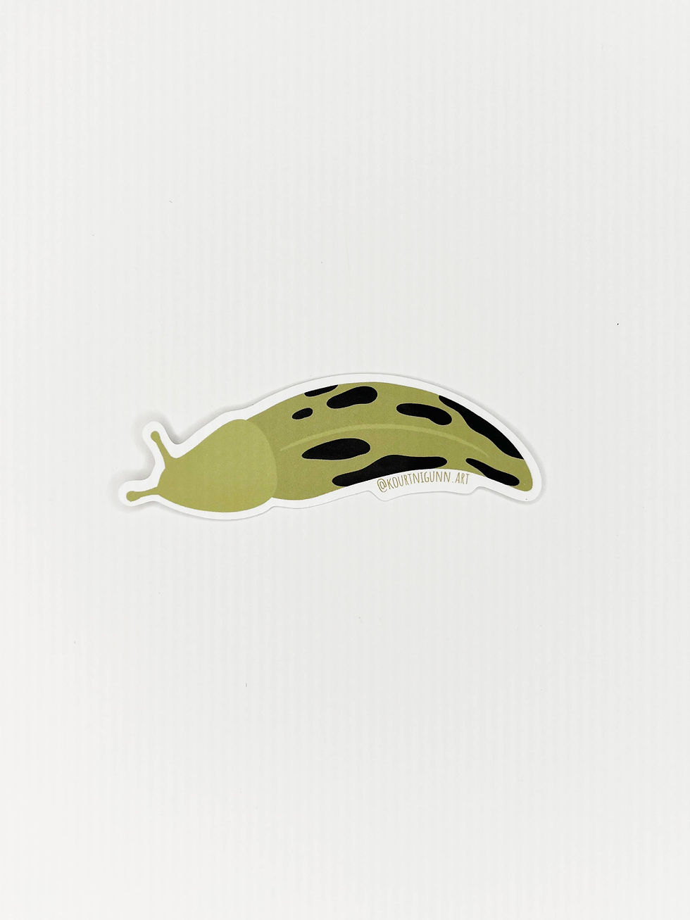 Thumbnail: Banana Slug Sticker  |  Slug Vinyl Sticker