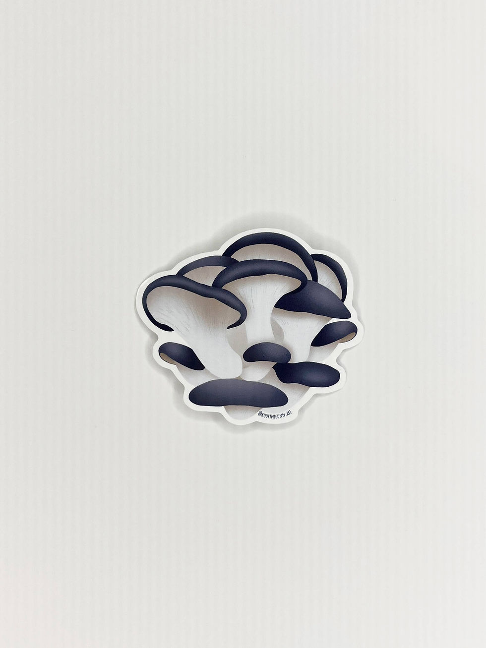 Thumbnail: Mushroom Sticker  |  Blue Oyster Mushroom Vinyl Sticker