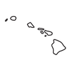Outline of Hawaii