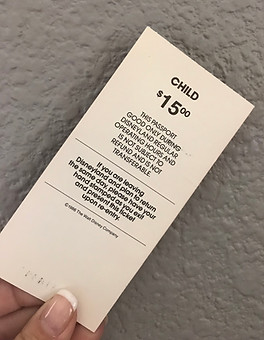 $15.00 for a child ticket!