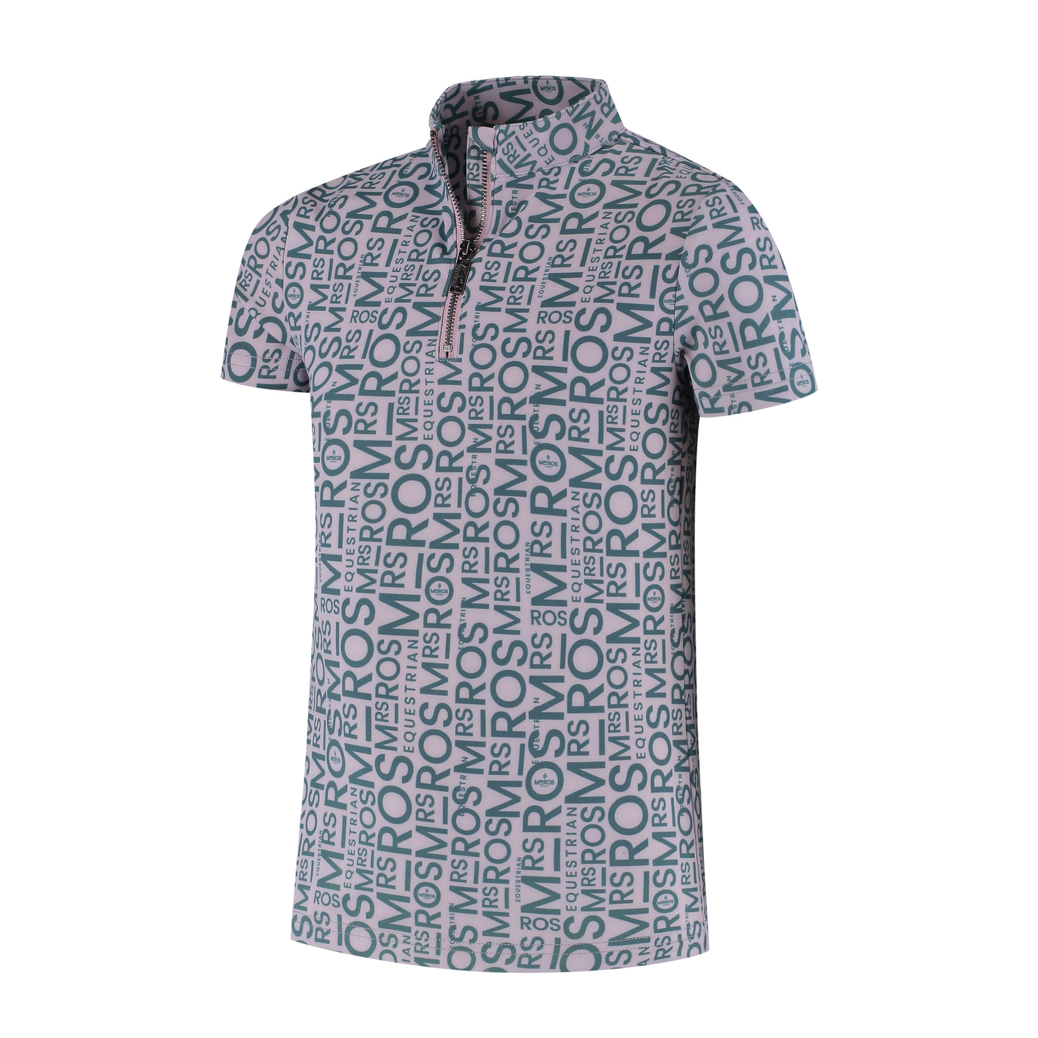 Mrs. Ros Mini Ros Short Sleeve Shirt – Blush Noir