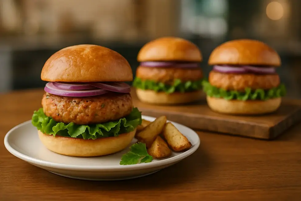 Crawfish Burger Patties