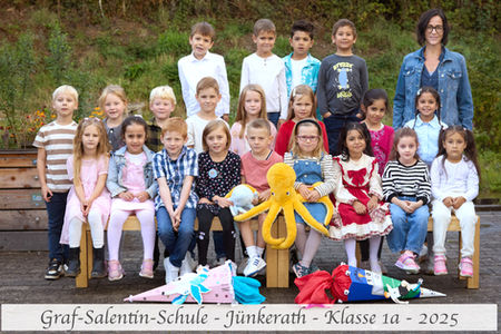 Klasse 1a der Graf Salentin Grundschule 2025