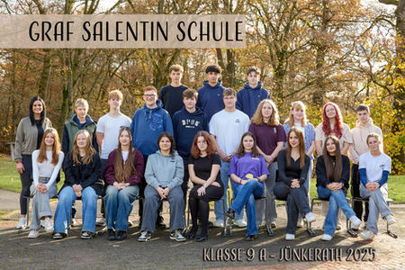 Klasse 9a der Graf Salentin Schule 2025