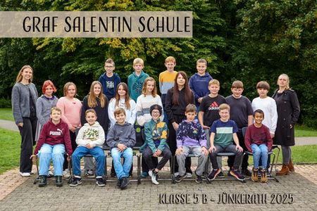 Klasse 5b der Graf Salentin Schule 2025