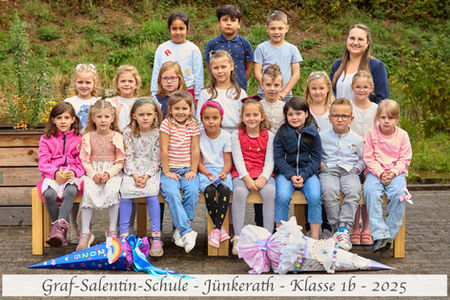 Klasse 1b der Graf Salentin Grundschule 2025