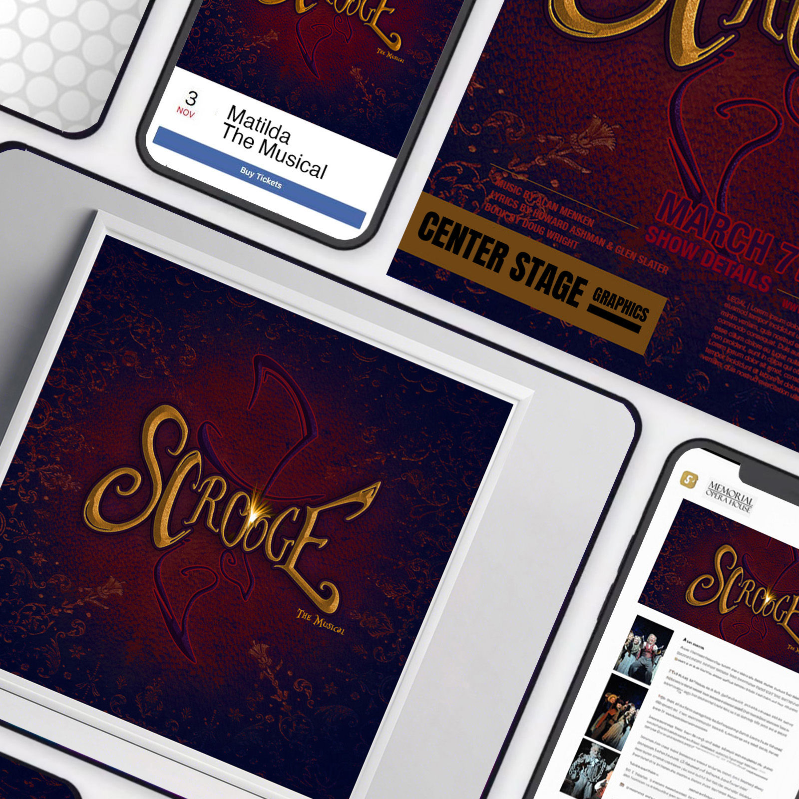 Scrooge The Musical Show Bundle