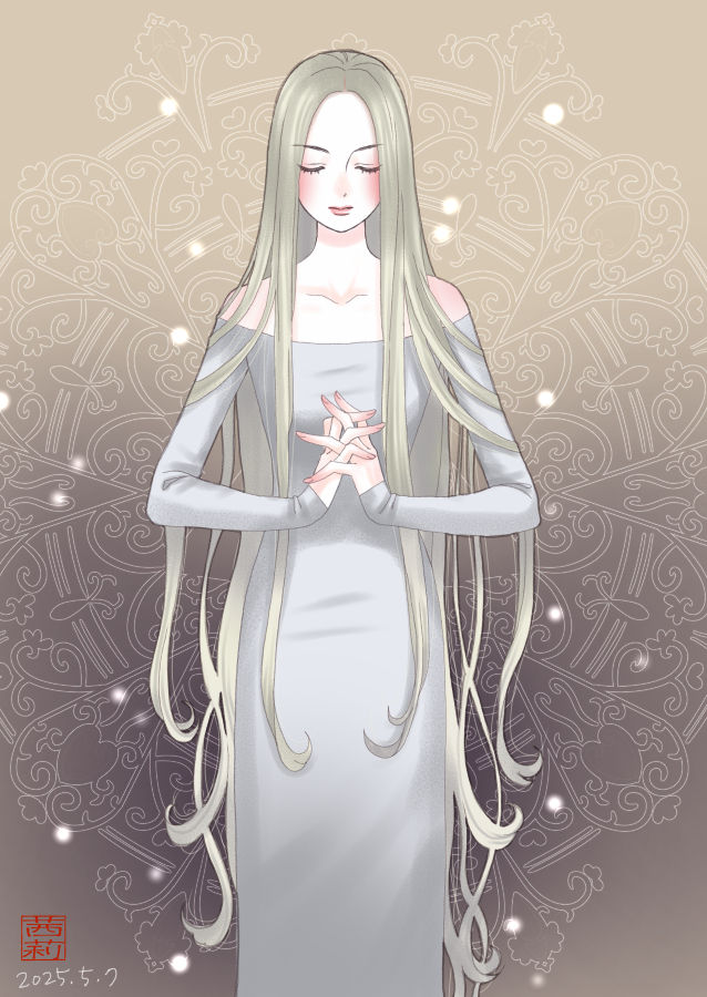 少女の絵