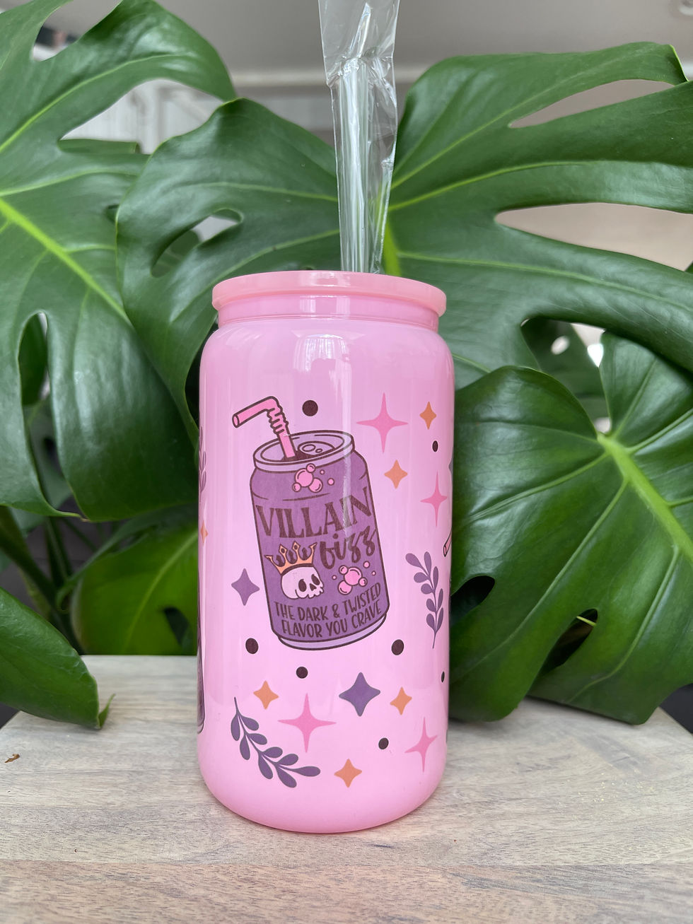 Pink Villain Fizz Tumbler