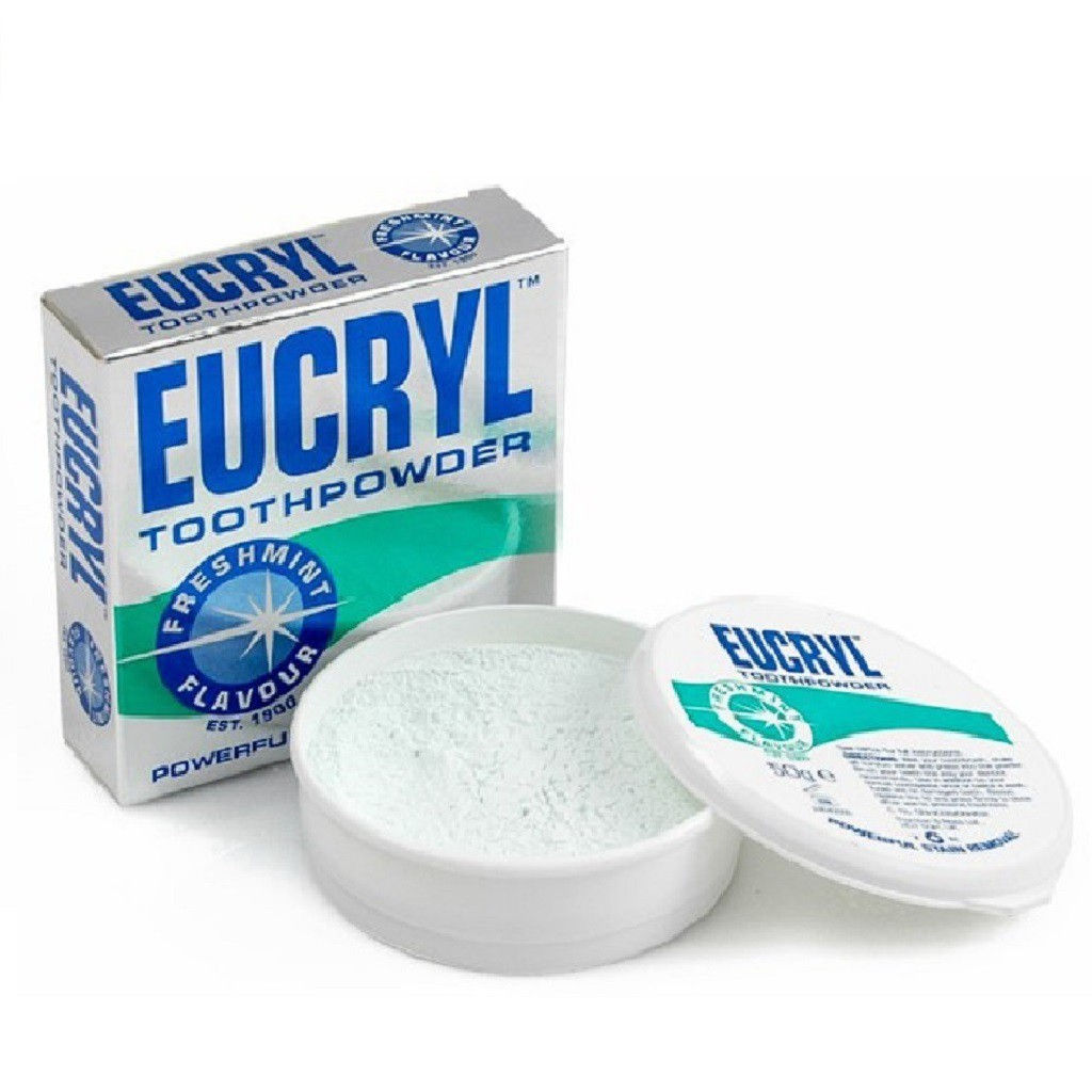 Bột Tẩy Trắng Răng Eucryl Powerful Stain Removal Toothpowder
