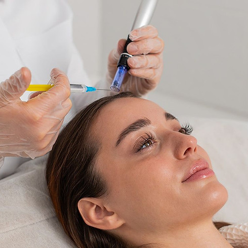hair growth treatment in-clinic