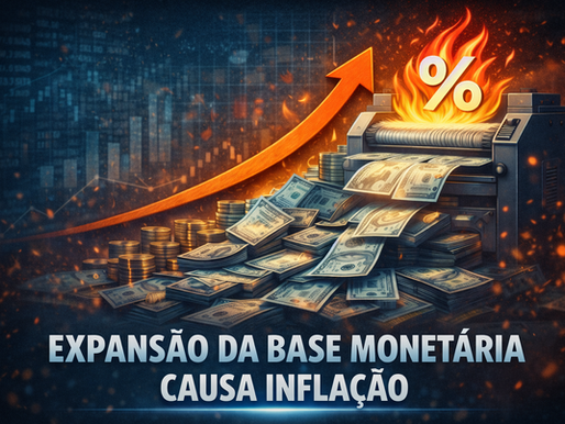 A teoria explica e a empiria comprova: a expansão monetária afeta os preços