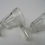 Thumbnail: TWO ANTIQUE LATE GEORGIAN SQUARE FOOTED DRINKING GLASSES