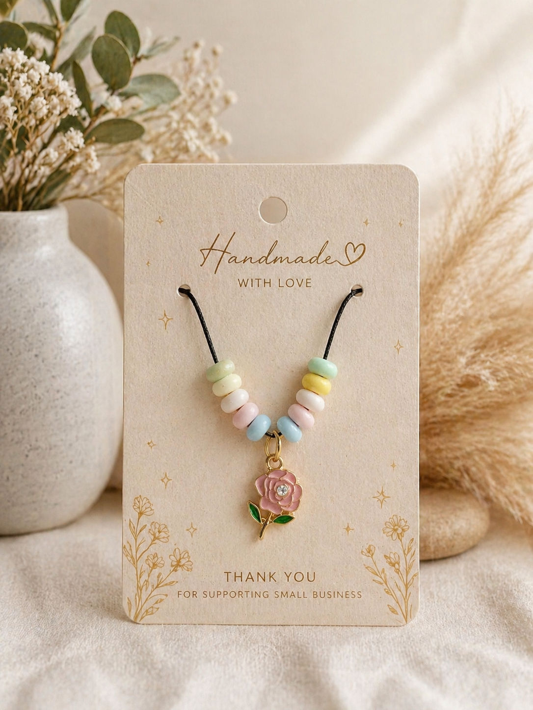 Rose necklace