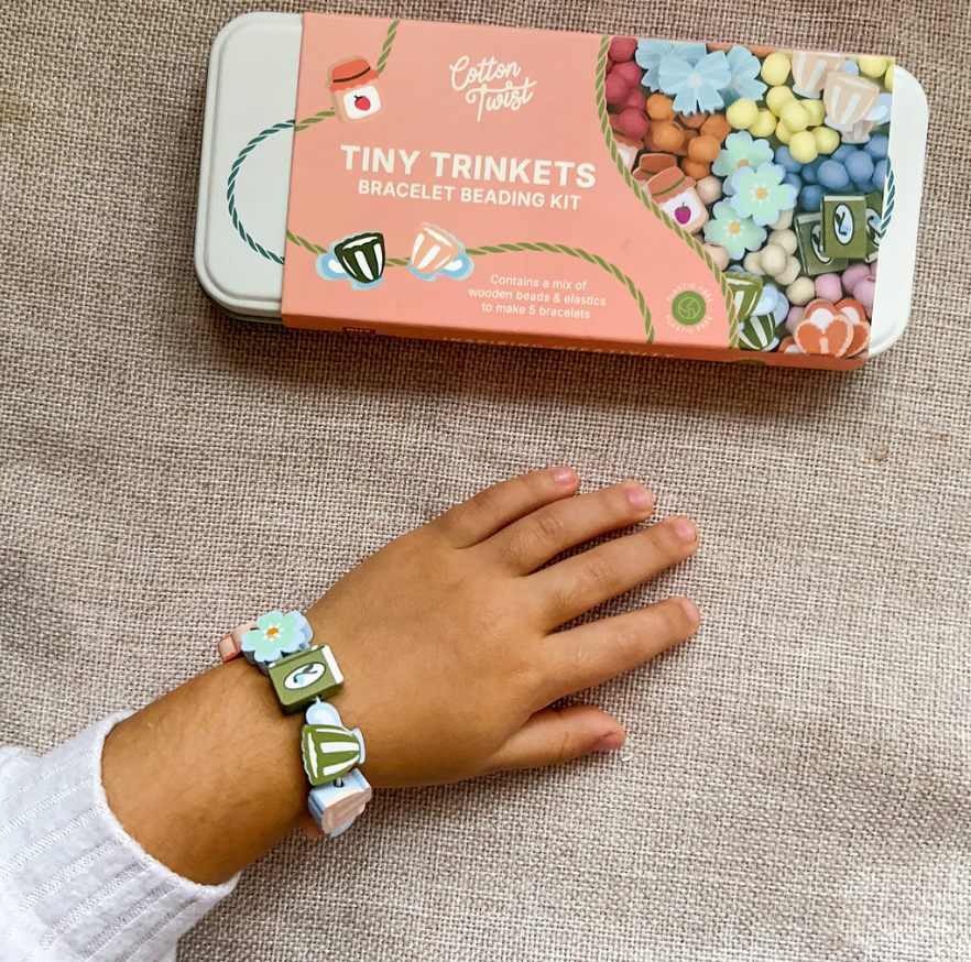 縮圖：英國木質串珠品牌  | 下午茶 (中鐵盒)