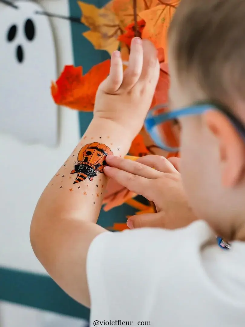 縮圖：設計師品牌轉印貼紙 — 小黑貓